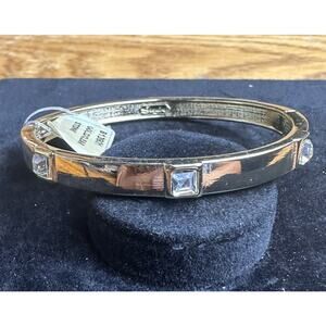 Sequin Nordstrom Colorful Thin Gold Tone Enamel Hinge Bangle $25 NWOT #179